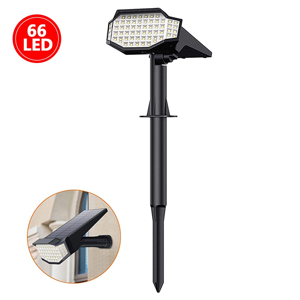 ZJ-DC66 66 LEDS Solar Spotlights