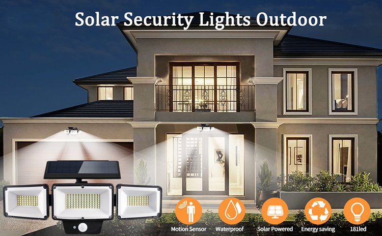 New model solar wall light